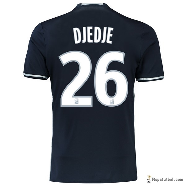 Camiseta Marsella Replica Segunda Ropa Djedje 2016/17 Negro